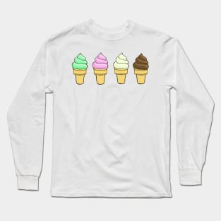 Ice Creams Long Sleeve T-Shirt